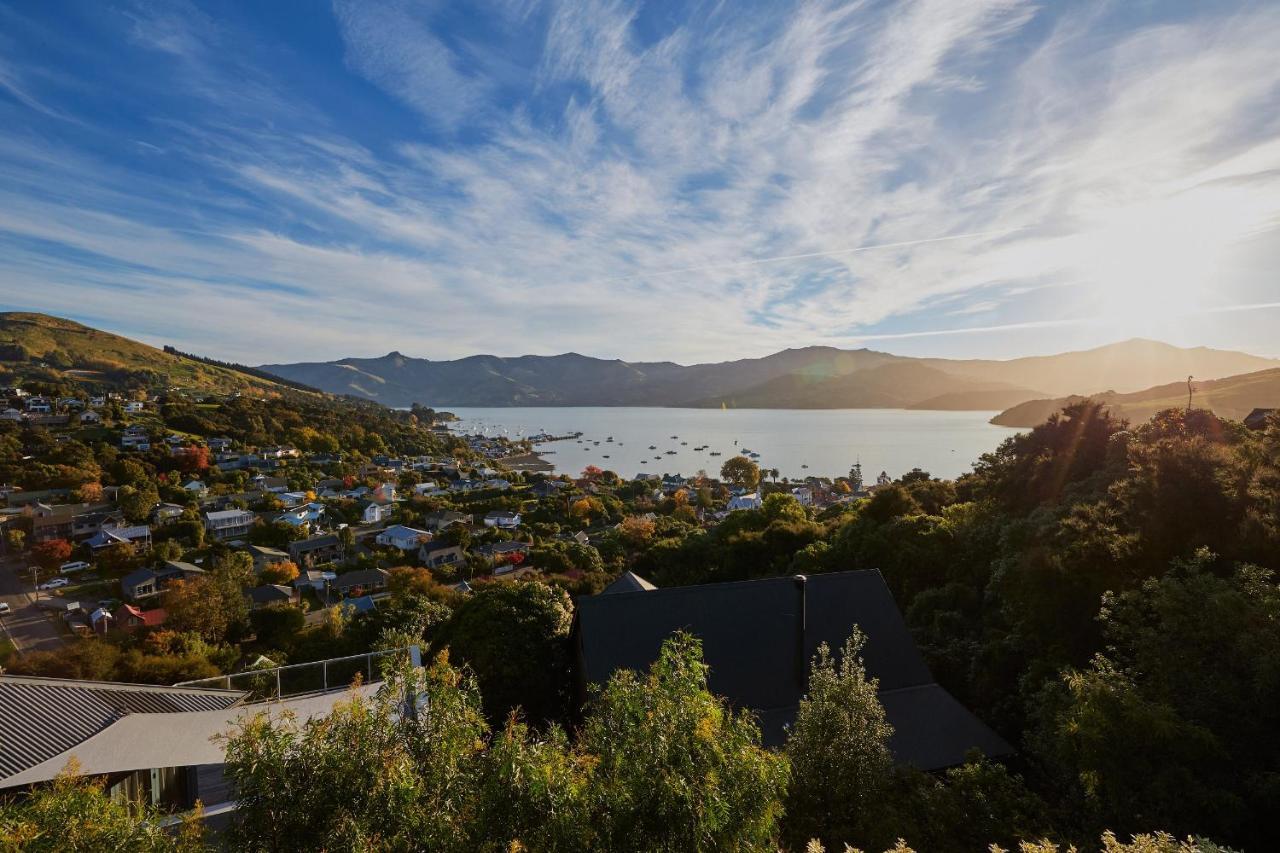 Akaroa Holiday Home Spacious And Quite With Stunning Harbour Views And Close To Town Exterior foto